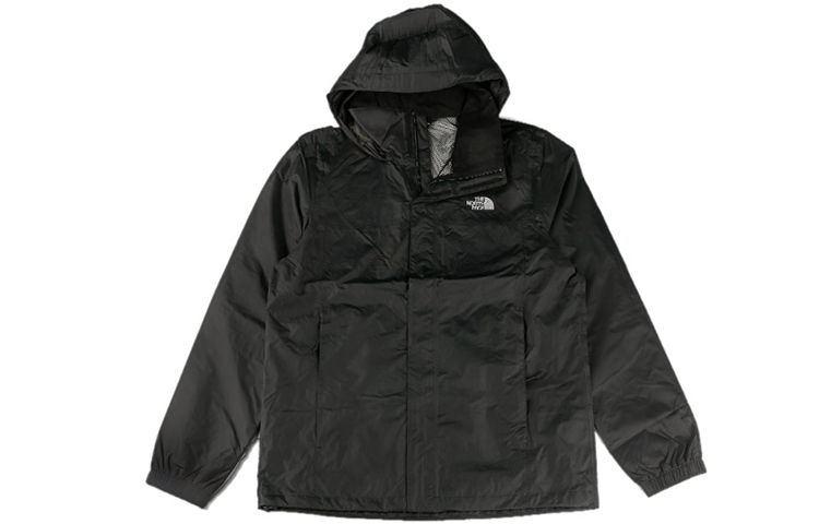 TNF Resolve 2 Waterproof Windbreaker Jacket Black NF0A2VD5KX7