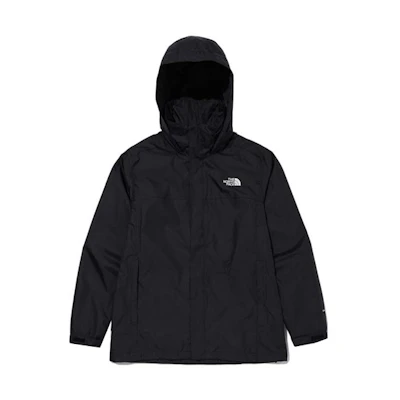 TNF Resolve 2 Waterproof Windbreaker Jacket Black Outdoor Wear NJ2HN01A