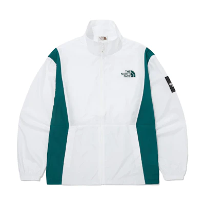 TNF Reston Jacket Green Vintage Outdoor Colorblock Unisex NJ3LQ04L