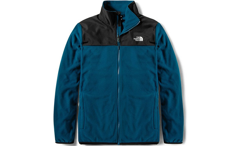TNF Retro Colorblock Fleece Jacket Blue NF0A49AE-Y01