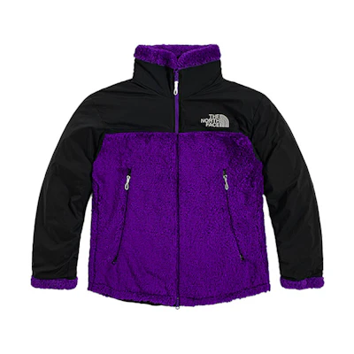 TNF Retro Colorblock Fleece Jacket with Stand Collar 4U65-NL4