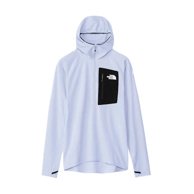 TNF Retro Colorblock Logo Hoodie Unisex White NT12321-DP
