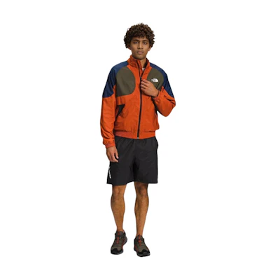 TNF Retro Colorblock Logo Print Track Jacket Multicolor NF0A7ZXX-SV2