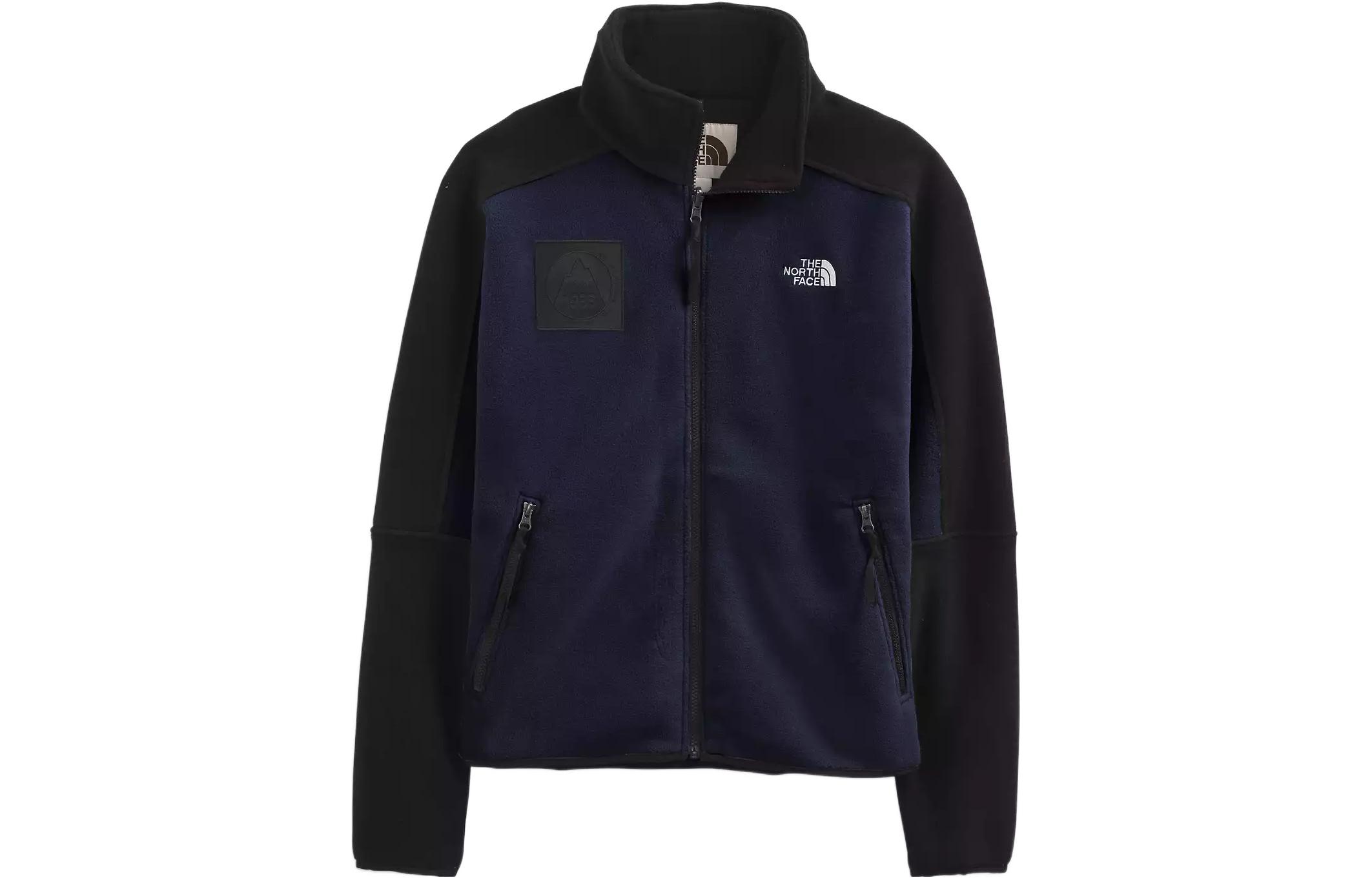 TNF Retro Colorblock Logo Zip-Up Jacket Blue Mens NF0A5J5H-RG1