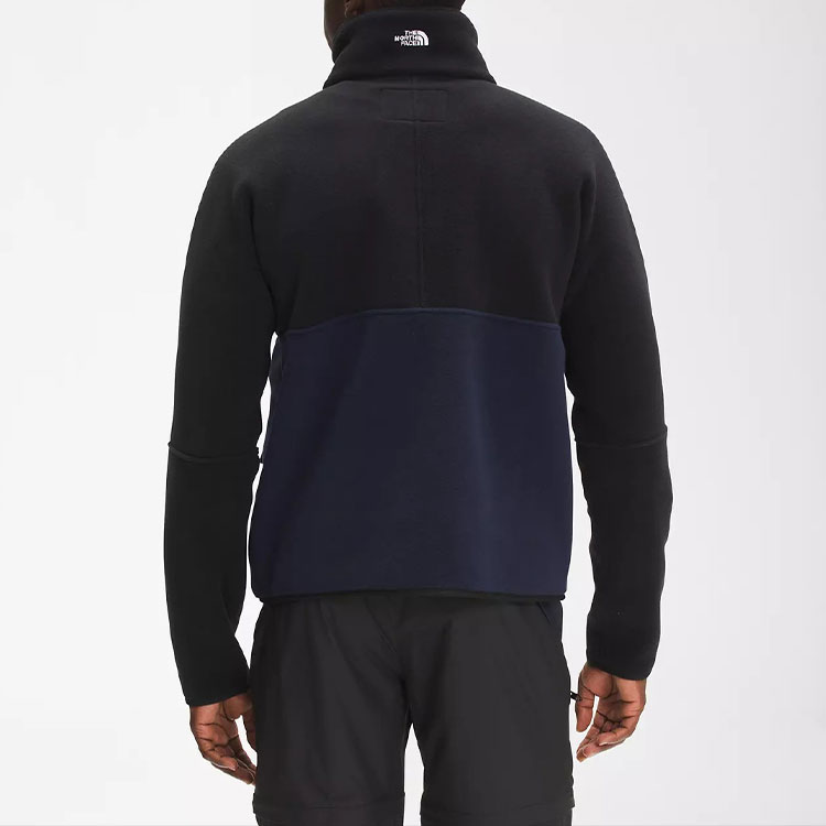 TNF Retro Colorblock Logo Zip-Up Jacket Blue Mens NF0A5J5H-RG1 圖 5