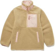 The North Face Retro Colorblock Reversible Pullover Jacket Tan/Camel NJ4FP56C The North Face Retro Colorblock Reversible Pullover Jacket Tan/Camel NJ4FP56C