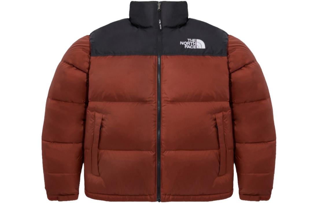 The North Face Retro Colorblock Zip-Up Jacket Red Brown NJ1DP56B