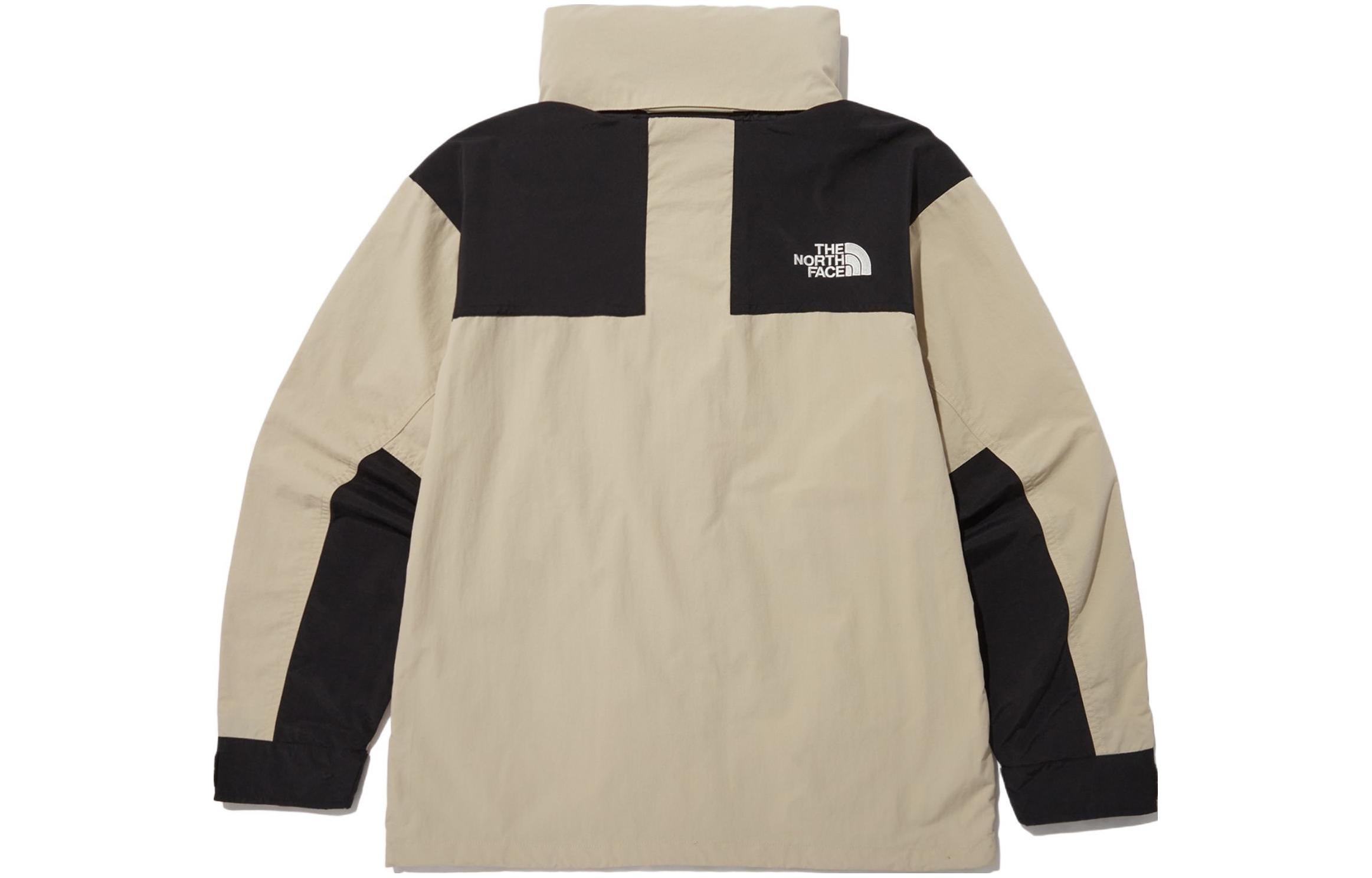 TNF Retro Colorblock Zip Jacket Brown Unisex NJ3BN50C 圖 3