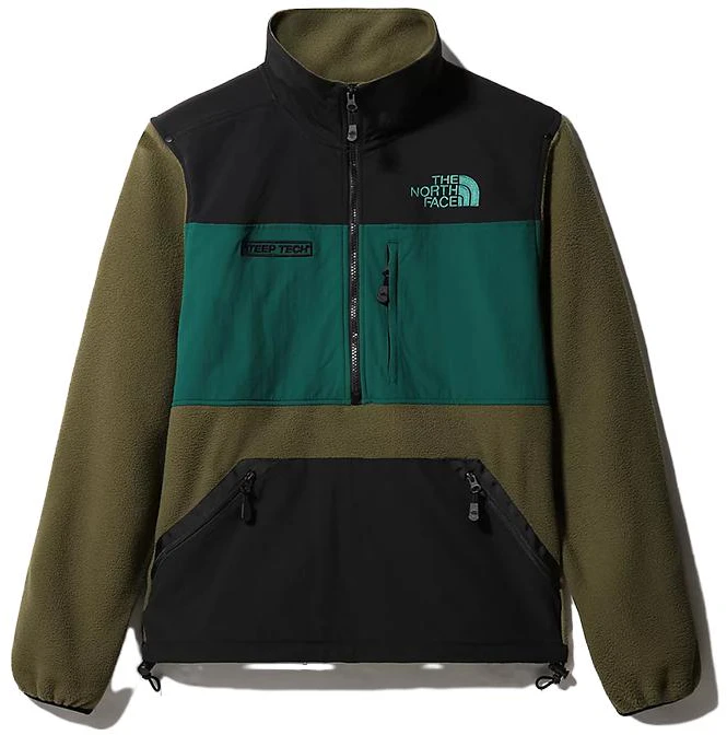 the-north-face-retro-fleece-half-zip-pullover-sweater-unisex-gray-green-nf-0-a4-qyq-sh-2