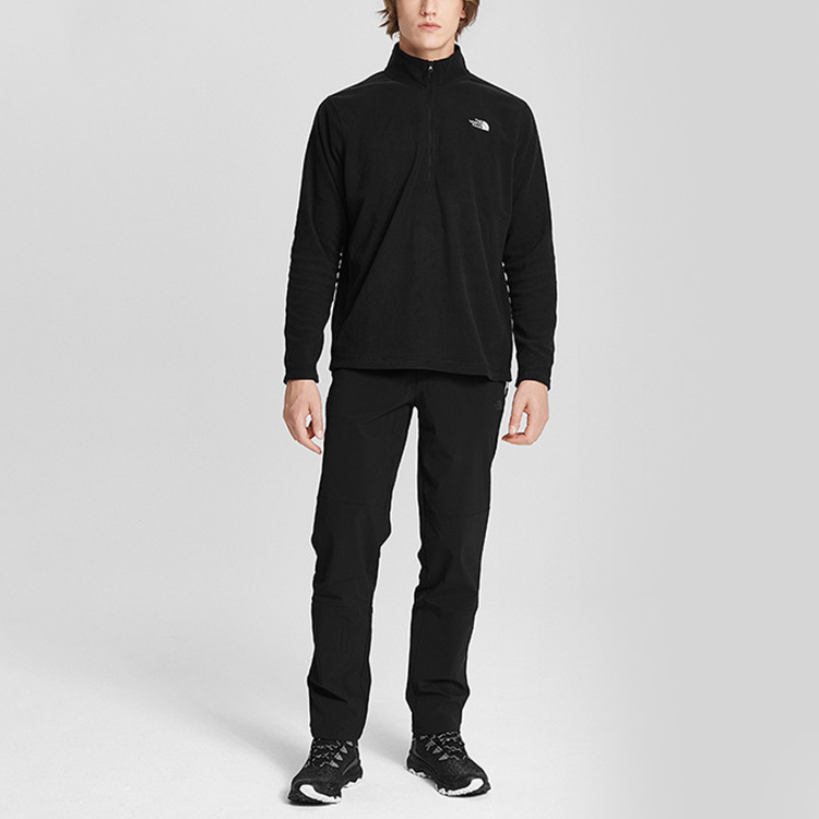 Purchase The North Face Retro Half-Zip Pullover Baju Outdoor Hitam NF0A4U87-JK3