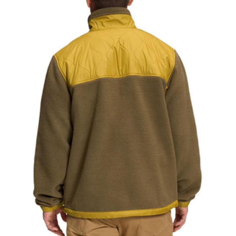 Details for The North Face 復古刺繡半拉鍊外套 黃色 NF0A7ZWY-C0N