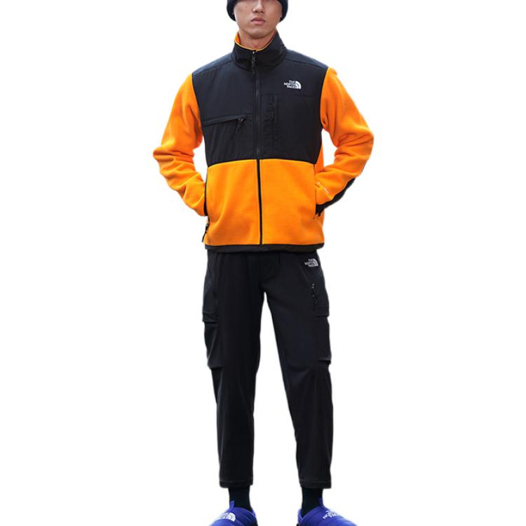 TNF Retro Logo Print Outdoor Utility Jacket Yellow NF0A7UR2-78M 圖 4