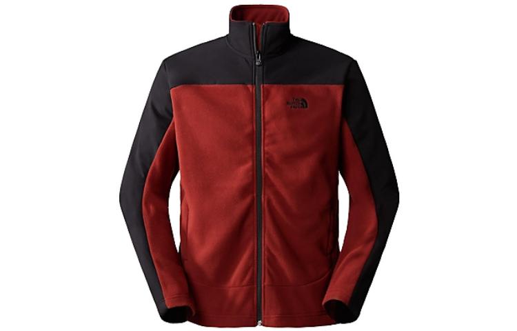 TNF Retro Logo Stand Collar Jacket - NF0A3BTI-11R