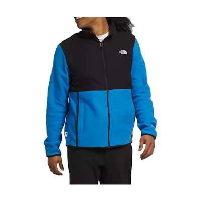 TNF Retro Logo Track Jacket Blue Zipper Jacket NF0A7ZXQ-KPI