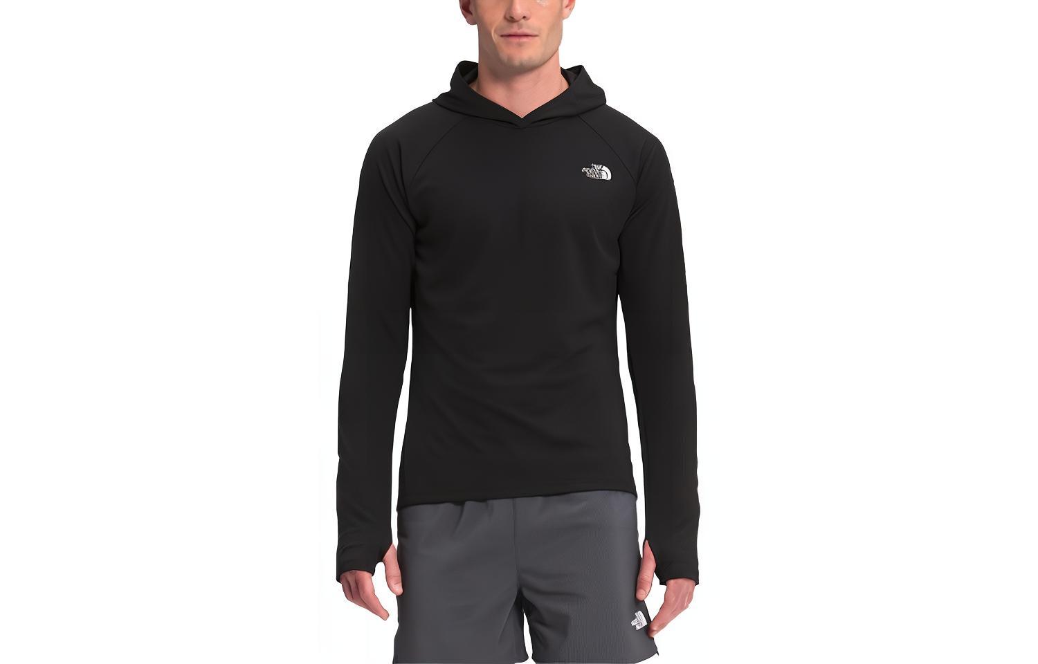 TNF Retro Navy Hoodie with Logo Print NF0A53BS-HDC