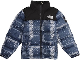 The North Face Retro Paisley Outdoor Track Jacket for Men in Blue NJ1DL60K The North Face Retro Paisley Outdoor Track Jacket for Men in Blue NJ1DL60K