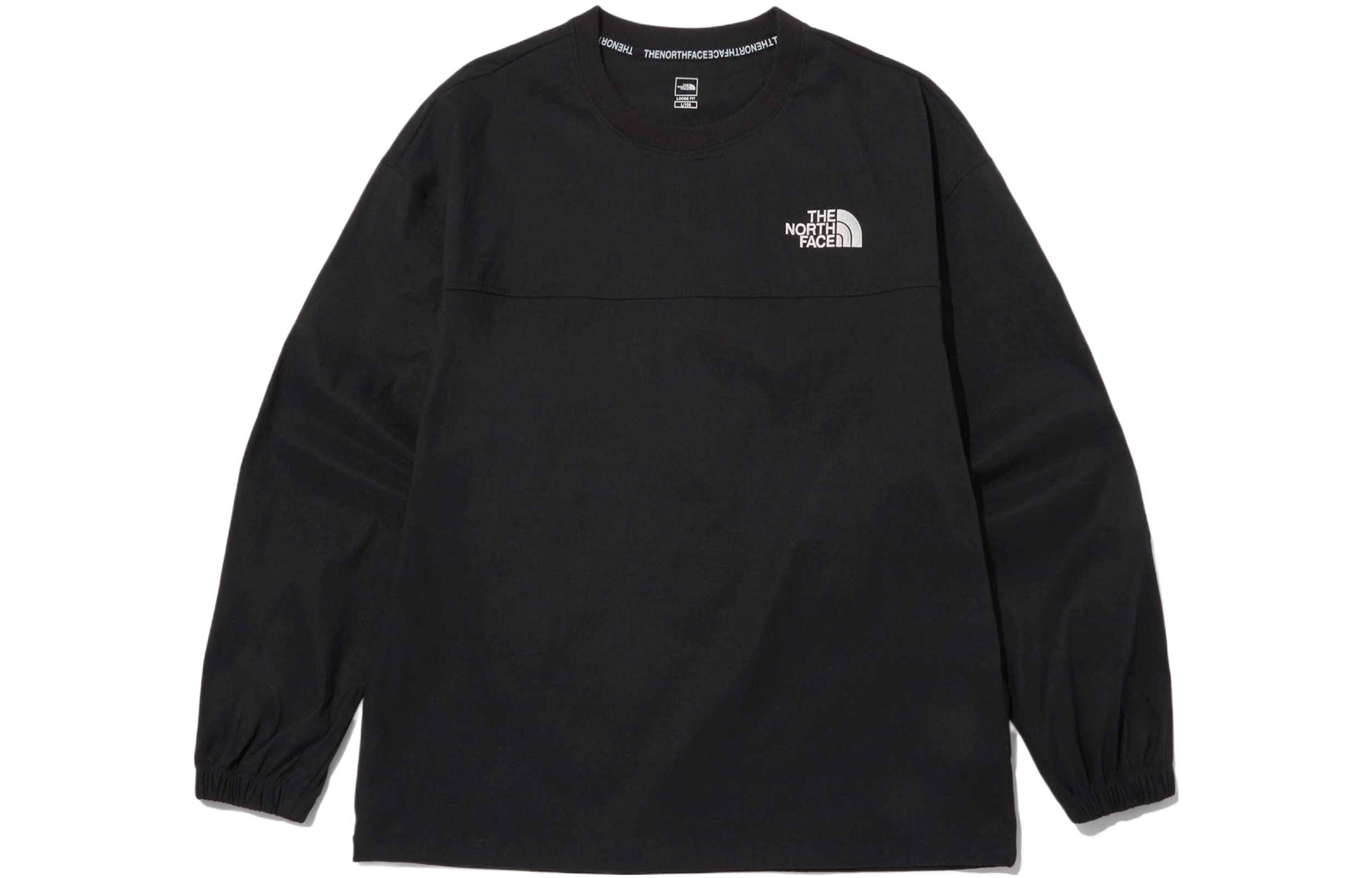 TNF Retro Pullover Crewneck Black Sweatshirt NM5MN54A