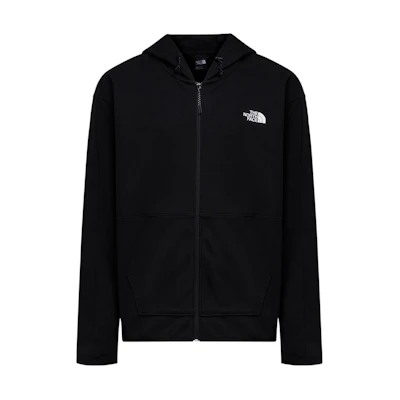 TNF Retro Sports Solid Color Embroidered Logo Zip Hoodie NF0A7UQ2-JK3