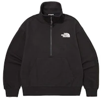 The North Face Retro Style Letter Print Half-Zip Pullover Sweatshirt for Men NM5MP52J The North Face Retro Style Letter Print Half-Zip Pullover Sweatshirt for Men NM5MP52J