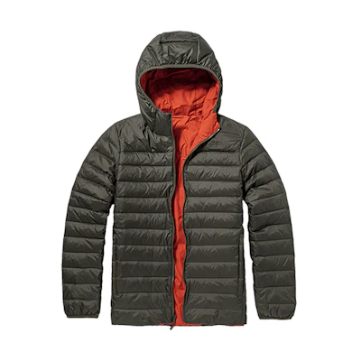 TNF Reversible 700 Fill Down Parka Green Winter Jacket NF0A4NG3-2S1