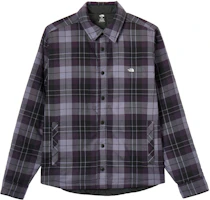 The North Face Reversible Box Plaid Flannel Shirt Jacket Purple - NF0A3LZH-IRK The North Face Reversible Box Plaid Flannel Shirt Jacket Purple - NF0A3LZH-IRK