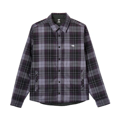 TNF Reversible Box Plaid Flannel Shirt Jacket Purple - NF0A3LZH-IRK