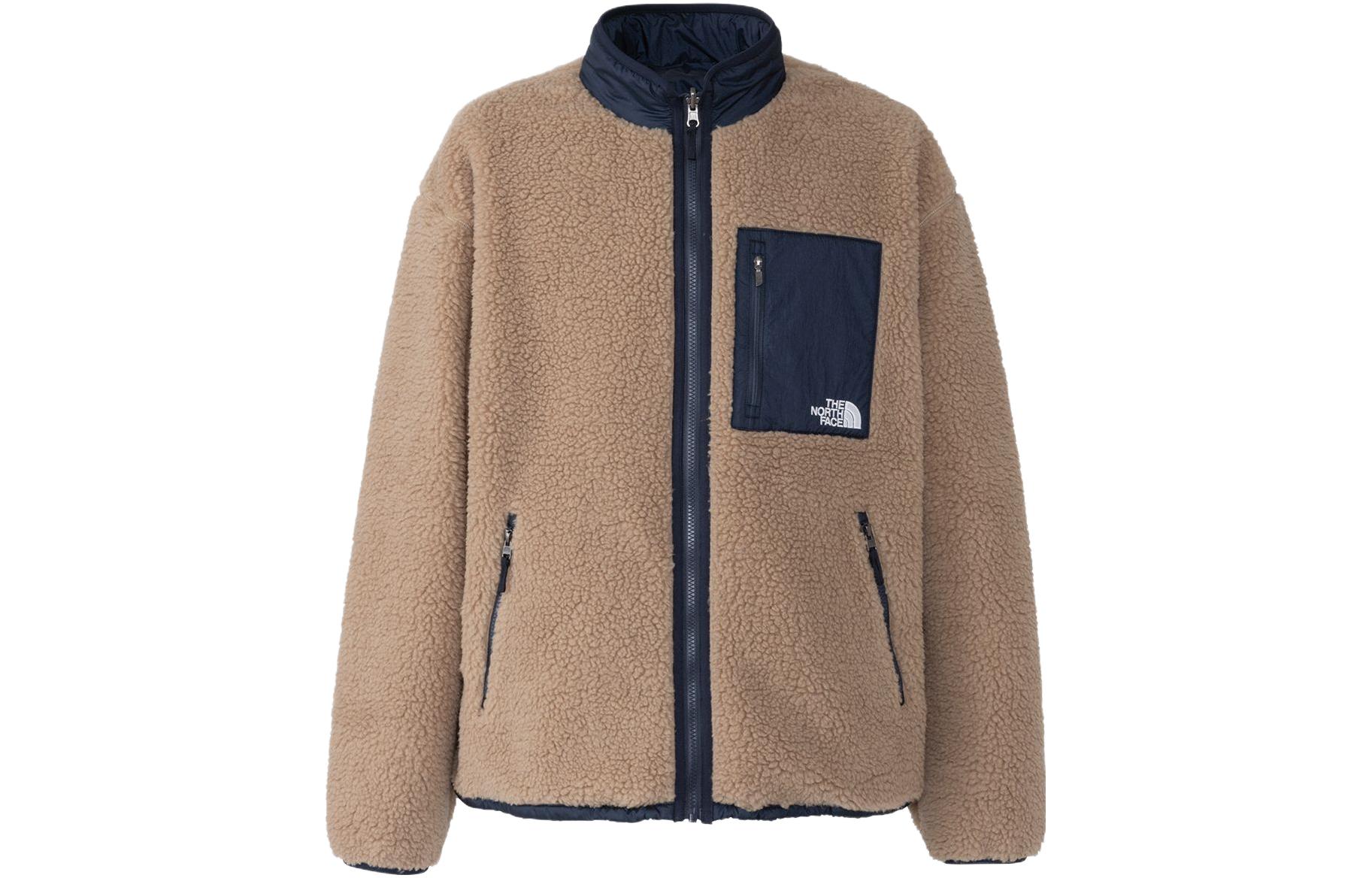 TNF Reversible Extreme Pile Vintage Sports Jacket Khaki Unisex NP72333-KU