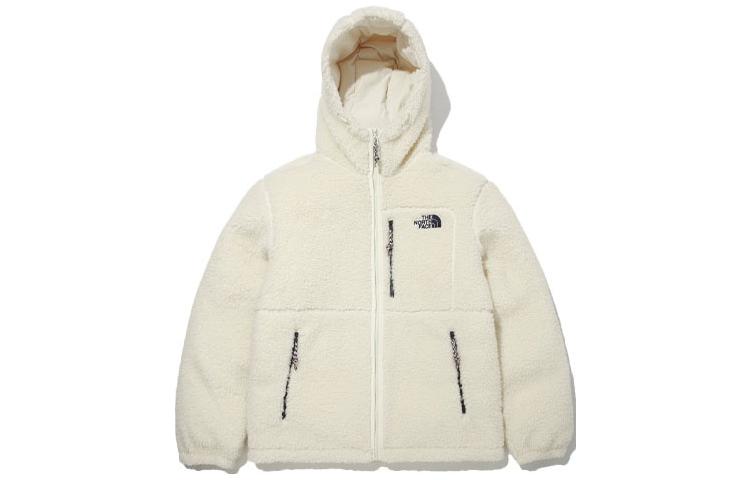 THE NORTH FACE Reversible Fleece Zip Hoodie Beige Winter Couple Edition. NJ3NM54B 圖 2