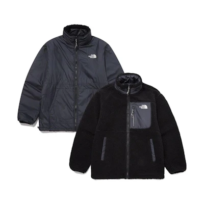 TNF Reversible High-Neck Patchwork Jacket Unisex NJ4FP54A