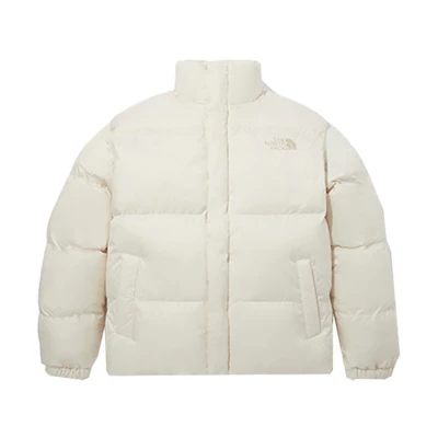 TNF Riverton Unisex Light Quilted Jacket Cream White NJ3NP52K
