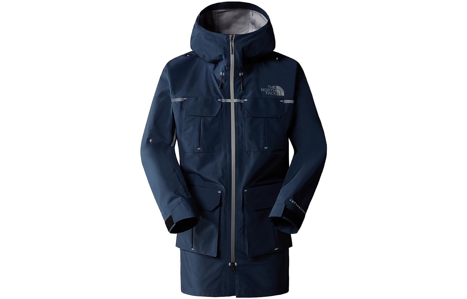 The North Face RMST FUTURELIGHT Multi-pocket Hooded Parka Blue Jacket NF0A832Q-O6Q