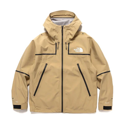 TNF RMST Mountain Waterproof Hooded Jacket - Khaki NF0A7UQB-LK5