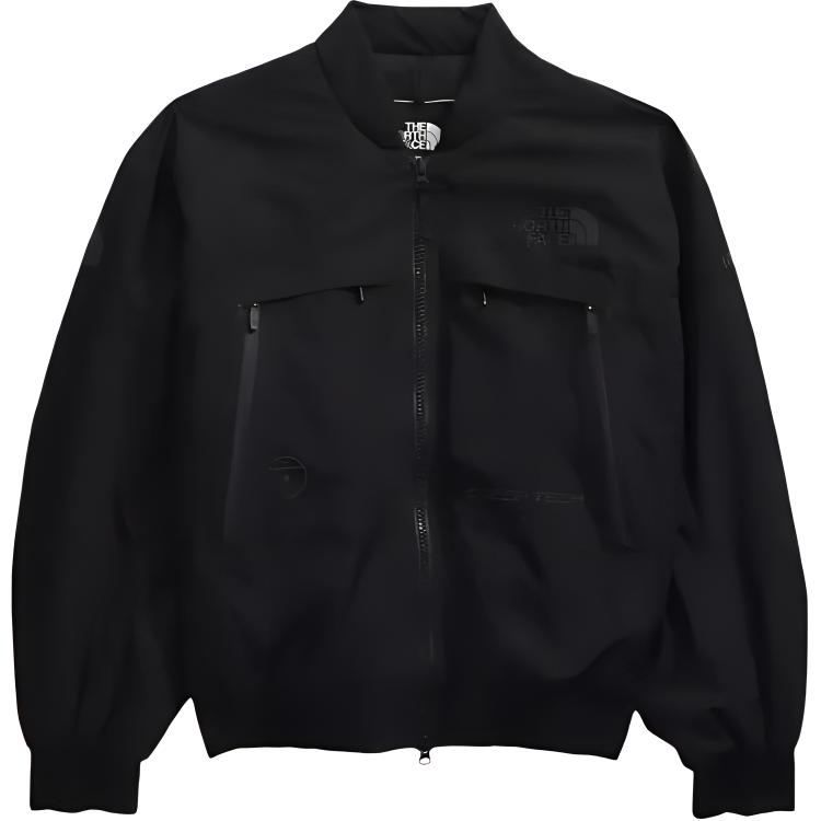 The North Face RMST Steep Tech Black Lettering Jacket NF0A86ZB-JK3