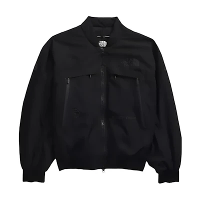 TNF RMST Steep Tech Black Lettering Jacket NF0A86ZB-JK3