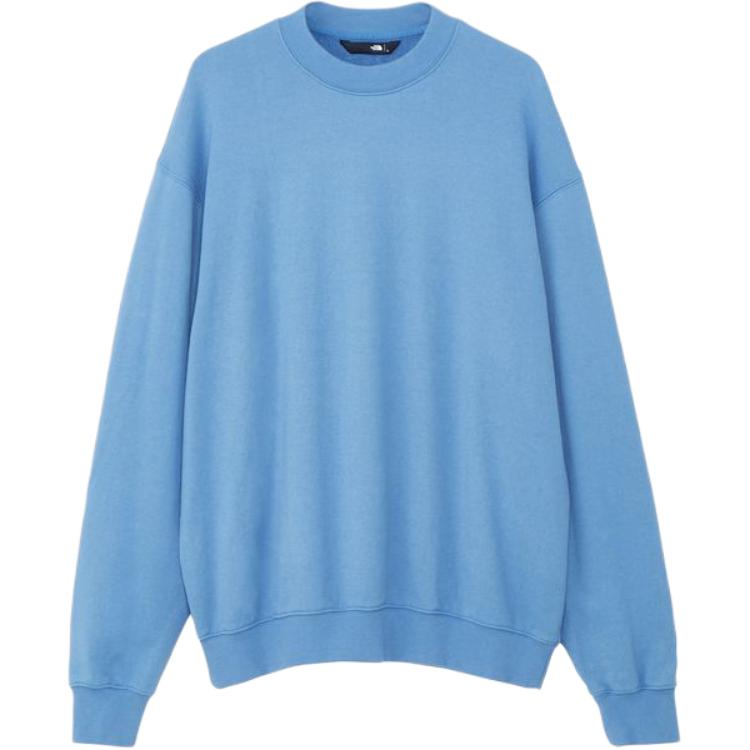 TNF Rock Steady Lightweight Crewneck Sweatshirt Unisex - Indigo Blue NT62361-IS