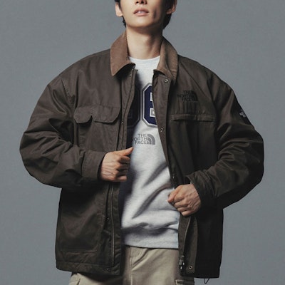 The North Face Rvs V Nuptse Shacket Cokelat Logo Bordir Jaket Insulasi Unisex NJ3NP60J Shop The North Face Rvs V Nuptse Shacket Cokelat Logo Bordir Jaket Insulasi Unisex NJ3NP60J