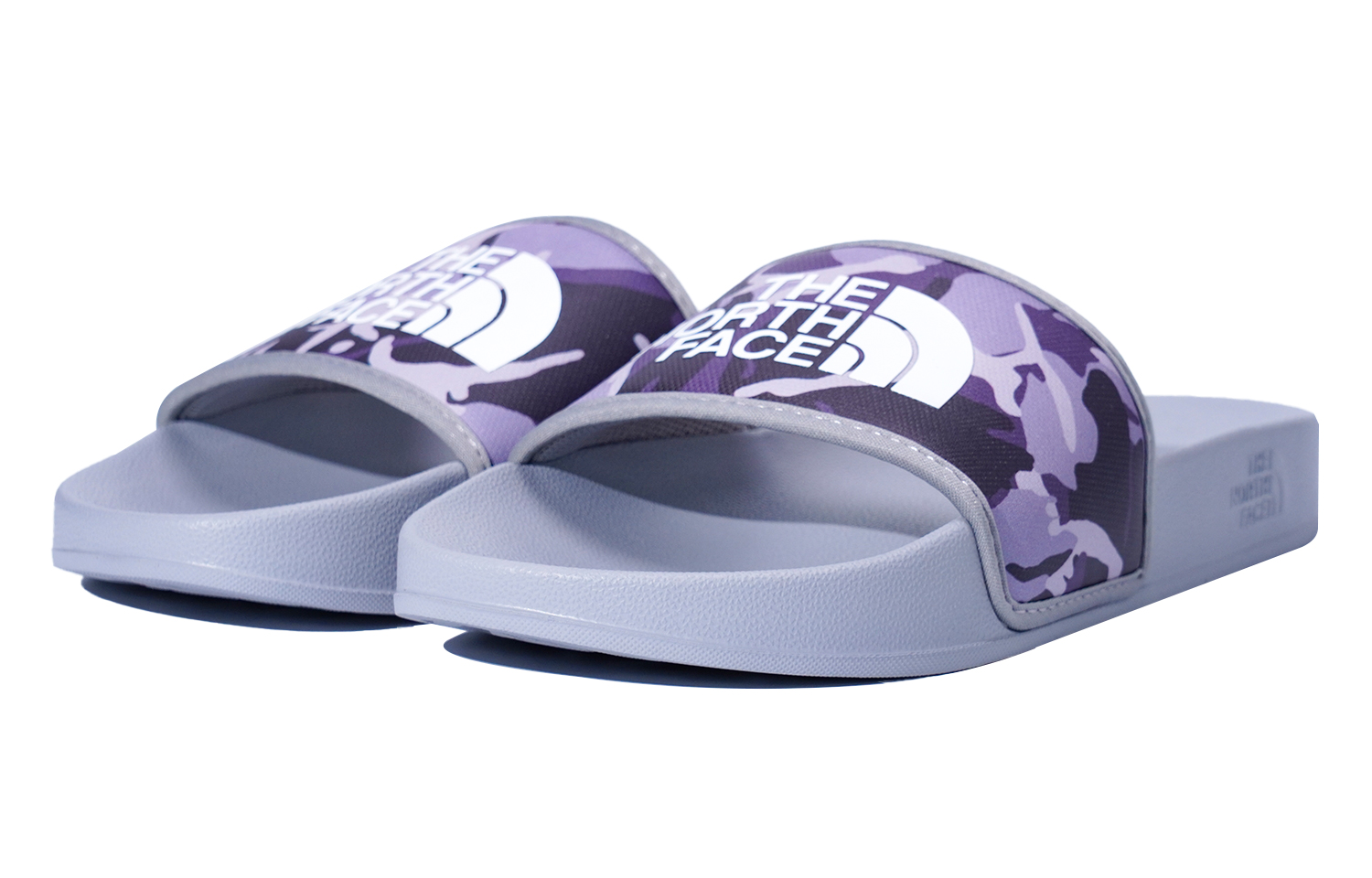 The North Face Base Camp Slide III Sandals 'Asphalt Grey Explorer Camo Print Meld Grey' 圖 2