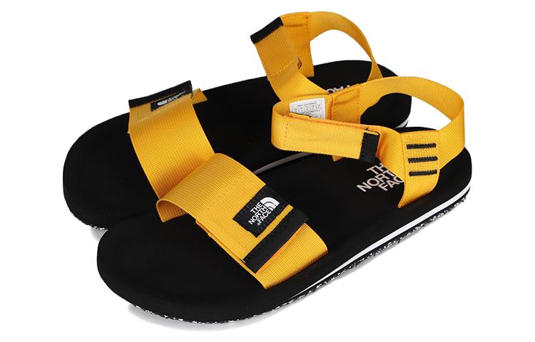 Order 北面THE NORTH FACE 舒適百搭 海灘涼鞋 男款 復古黃