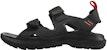 Sandal The North Face Hedgehog III 'Asphalt Grey dengan Retro Orange' 46BH-KT0