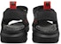Sandal The North Face Hedgehog III 'Asphalt Grey dengan Retro Orange' 46BH-KT0