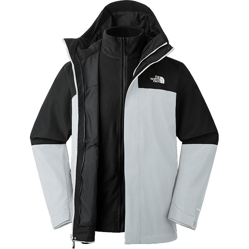 TNF Sangro 3-in-1 Waterproof Jacket Fleece Liner Gray NF0A89ZP-C3F