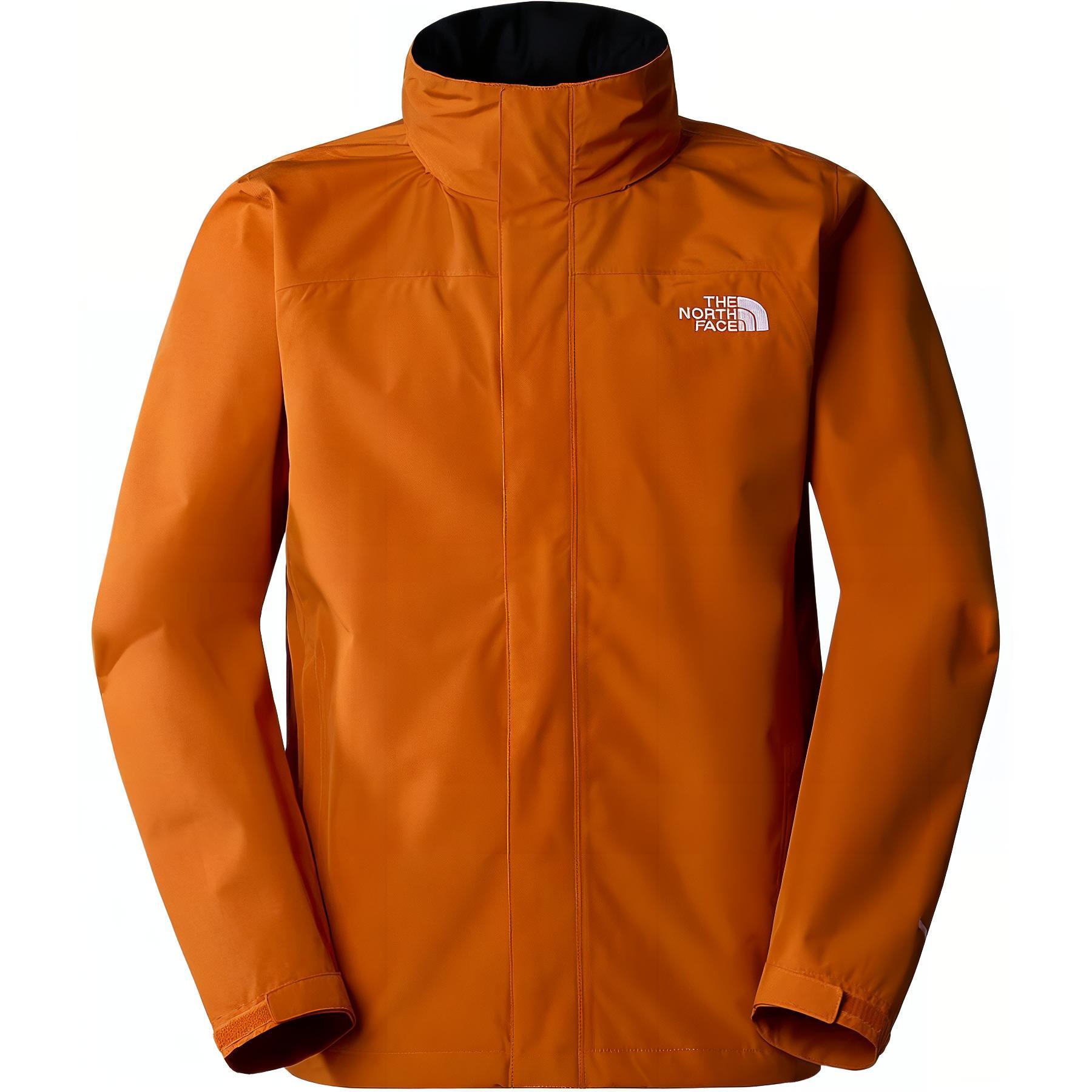 TNF Sangro Waterproof Logo Jacket Orange NF0AA3X5-PDO