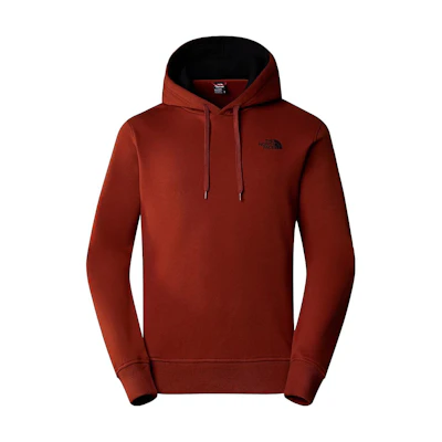 TNF Seasonal Drew Peak Logo Hoodie Men’s Pullover - Dark Red NF0A2TUV-UBC