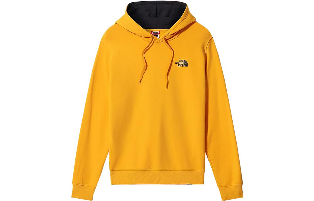 TNF Seasonal Drew Peak Logo Hoodie Yellow NF0A2TUV-56P