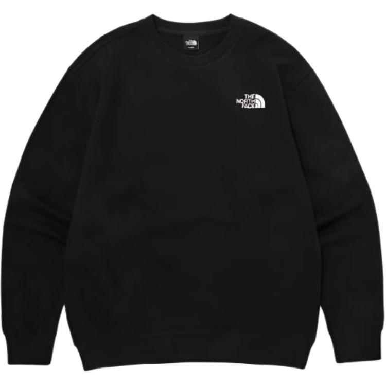 TNF Seoul Four Seasons Graphic Crewneck Sweatshirt Black NM5MQ26D