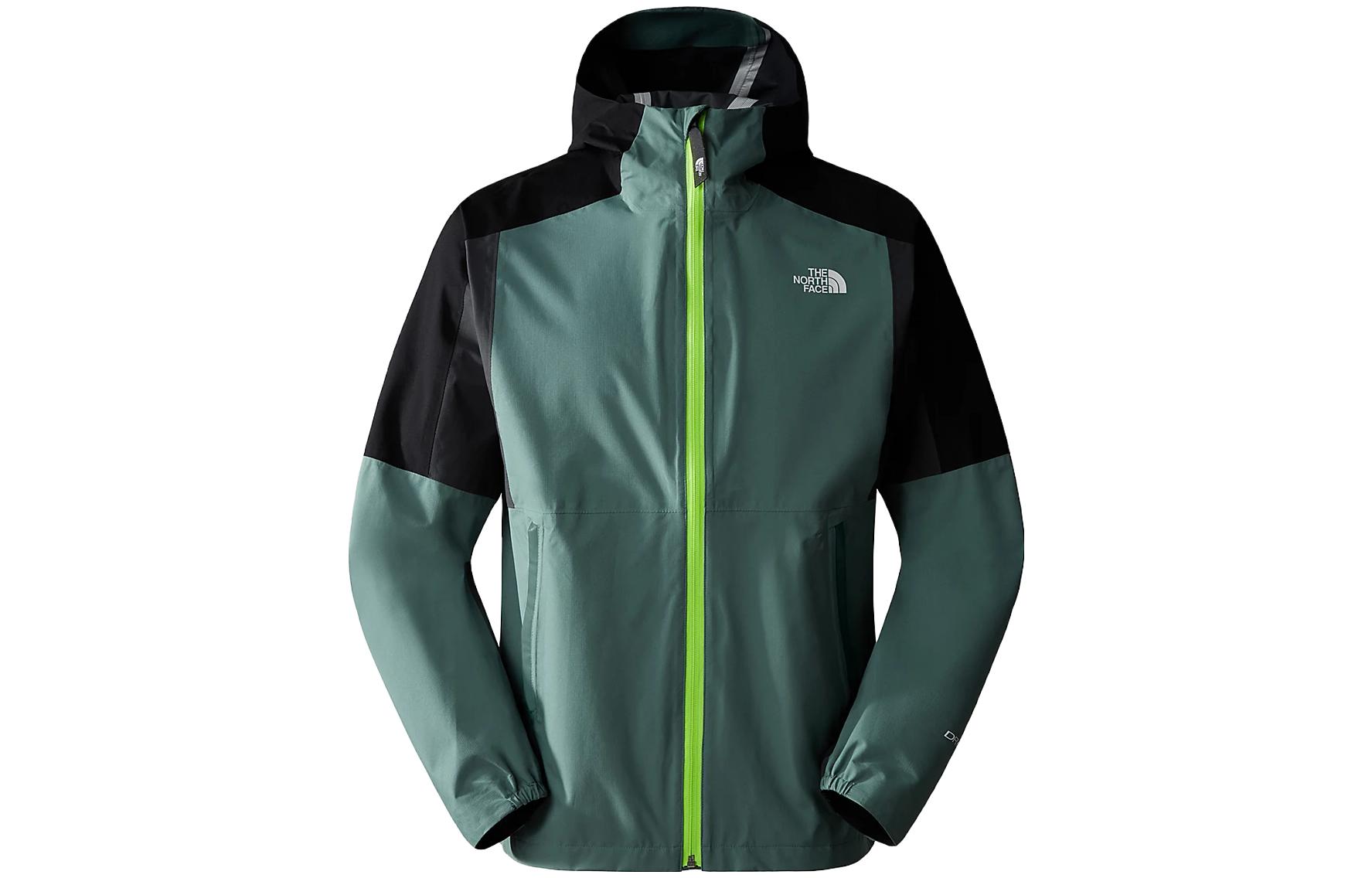 TNF Sheltered Creek 25L Waterproof Windproof Hoodie - Dark Sage Men NF0A851Q-OOF