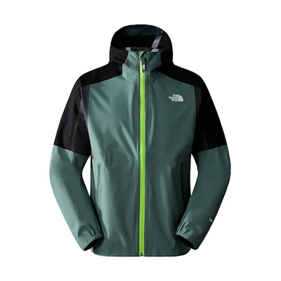 TNF Sheltered Creek 25L Waterproof Windproof Hoodie - Dark Sage Men NF0A851Q-OOF