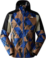 The North Face Sheltered Creek 2 5L Printed Waterproof Windproof Hoodie Jacket Beige NF0A851Q-OR1 The North Face Sheltered Creek 2 5L Printed Waterproof Windproof Hoodie Jacket Beige NF0A851Q-OR1