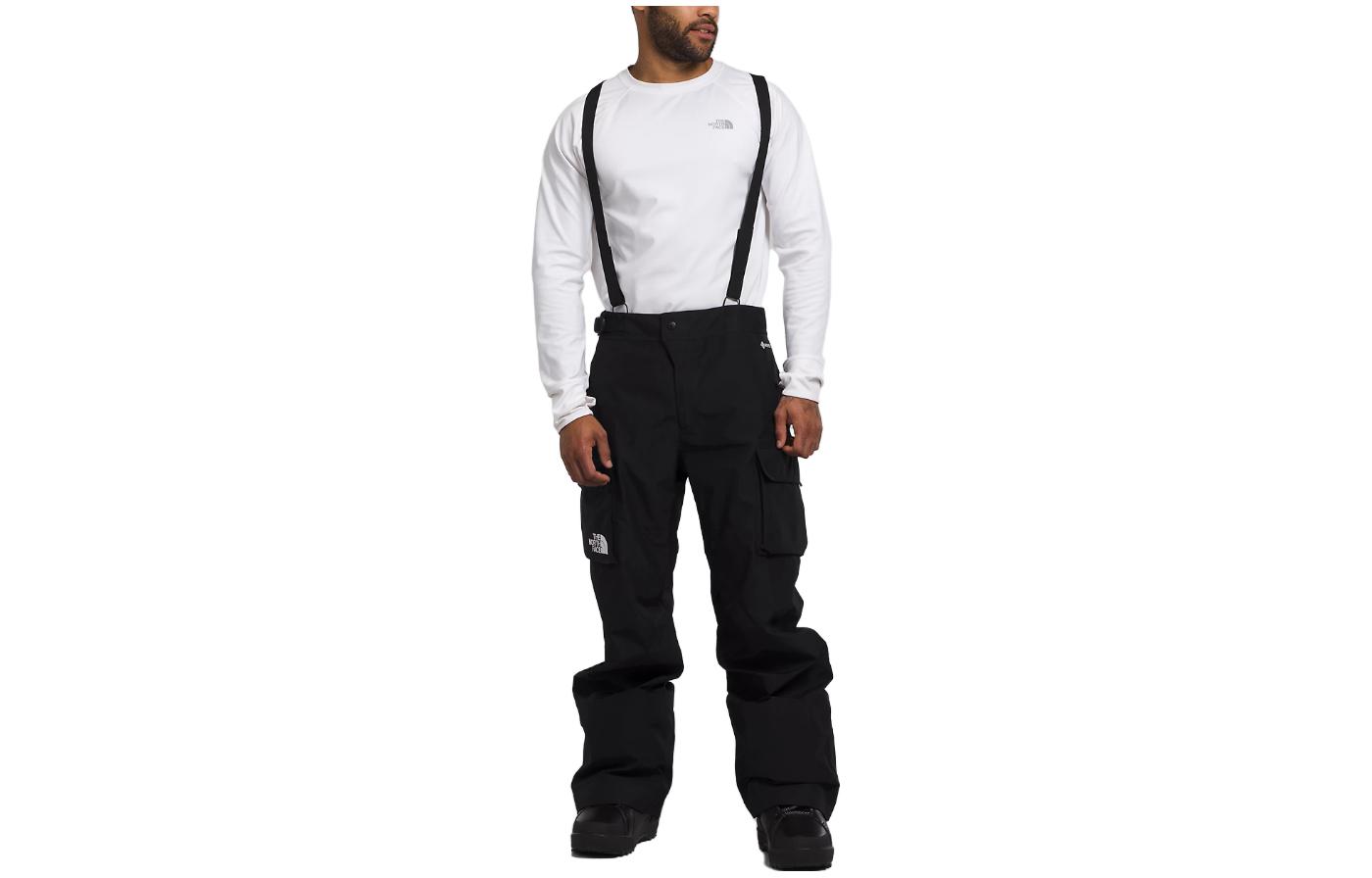 The North Face Sidecut GTX Plain Black Long Overall Pants NF0A82VA-JK3