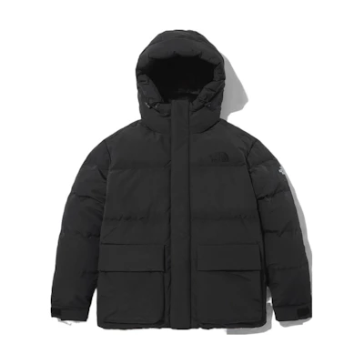 TNF Sierra Logo Windproof Waterproof Embroidered Down Jacket - Black. NJ1DN58J